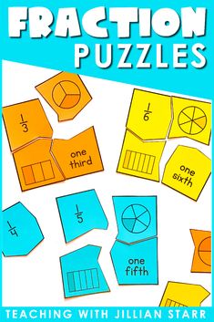 3rd Grade Fraction Activities, Fun Fraction Activities 3rd Grade, Math Olympics, Fractions 3rd Grade, Fraction Games For Kids, 3rd Grade Math Centers, Study Games, Guided Math Centers