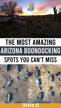 the most amazing arizona boondocking spots you can't miss