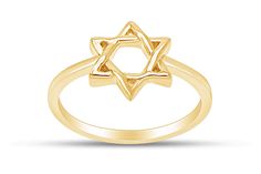 PRICES MAY VARY. Adds A Touch Of Nature-Inspired Beauty To Your Look this Star Of David Jewish Magen Hebrew Shield Star Symbol Ring in 14k Yellow Gold Plated 925 Sterling Silver. Best gift idea for your loved ones, simple and perfect sized for everyday wear or any occasions. This stunning piece of jewelry is a masterful blend of luxurious beauty and spiritual elegance. Crafted - in High-Quality 925 Sterling Silver that delivers exceptional shine and ultimate protection. We do Custom sizing (Half Symbolic Yellow Gold Star Of David Jewelry, Silver Star Of David Ring In Spiritual Style, Sterling Silver Star Of David Jewelry In Yellow Gold, Engraved Yellow Gold Star Of David Jewelry, Spiritual Yellow Gold Star Of David Necklace, Star Symbol, Shield Ring, Gifts For Aunt, Great Gifts For Women