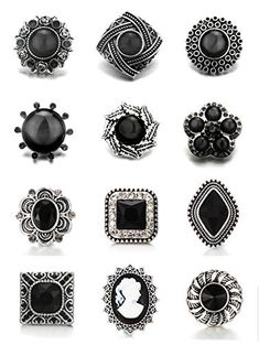 PRICES MAY VARY. Quantity: 12pcs snap buttons Size :fit 5.5mm snap button jewelry every day of the week do not repeat the time. Personalized life from now on. Make a beautiful gift,it is a better choice. 100% Brand New and High Quality. We offer an unique collection of interchangeable jewelry so that you can create a look that is your own! unique design and high quality. We wish you experience the feeling of being loved when you choose the beads or snaps, let our jewelry bring you moments of lov Snap Jewelry Charms, Being Loved, Interchangeable Jewelry, Jewelry Charms, Snap Jewelry, Jewelry Making Charms, Button Jewelry, Day Of The Week, Amazon Art