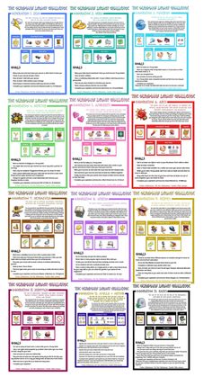 the poster shows different types of food and their uses in cooking, including broccoli