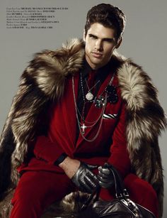 Looks Adidas, King Photo, Mens Fur, Fur Coats, Fur Fashion, Fantasy Fashion, Suit Fashion, Leather Jacket Men