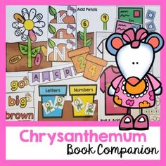 an image of a book cover with the words chrysanthemum