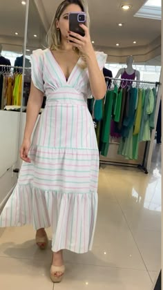 Feminine Dress, Casual Summer Outfits, Petite Dresses, Beach Outfit, I Dress, Summer Casual, Summer Women, Casual Dress, Fashion Dresses