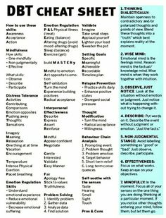 Psychology Resources, Dbt Therapy, Wise Mind, Border Line, Dbt Skills, Psychology Studies, Healing Journaling, Dialectical Behavior Therapy