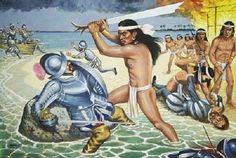 Here are some of the famous events from Philippine history we’ve been picturing incorrectly Battle Of Mactan, Mactan Island, Ferdinand Magellan, Tattoo Son, Filipino Martial Arts, Filipino Tattoos, Spanish Conquistador, Cap Vert