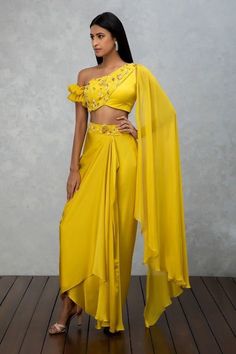 Glamorous Dhoti Saree With Embellished Belt, IndoWestern Dress, Indian Wedding Mehendi Sangeet party wear Dress,Indian Fusion Wear Crop top Fancy crop top yellow dhoti  mehendi wear  Function wear  all size available allcolors possible Sleeveless Party Sharara For Navratri, Sleeveless Sharara For Navratri Party, Bollywood Style Pre-draped Georgette Saree For Diwali, Sleeveless Party Dress With Gota Work, Art Silk Sleeveless Sharara For Party, Party Art Silk Sharara, Yellow Embellished Choli For Eid, Eid Anarkali Pre-draped Saree With Gota Work, Pre-draped Saree With Gota Work For Navratri Reception