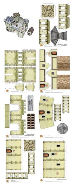 an image of a paper model of a building