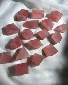 Feminine Urge, The Color Pink, Jewelry Stones, Raw Rose Quartz, Pretty Rocks, Gem Stones, Quartz Points, Crystal Gems, Mozambique