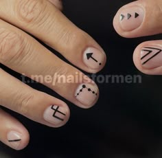 Nail Ideas For Men, Masculine Nail Art, Nail Art For Men, Men Manicure, Man Nails, Men Nail, Subtle Nail Art