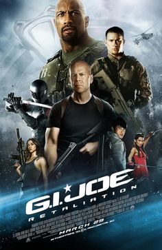 the movie poster for g i joe