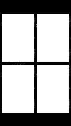 four squares are shown in black and white, with the same square on each side