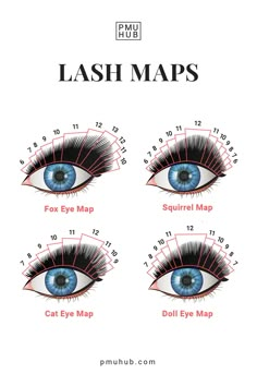 Lash extensions are a great way to elevate your look - but with so many styles to choose from, it can be hard to pick just one!

With various options from natural to dramatic, here are 4 of the most popular eyelash extensions styles at the moment. Extension Ciglia One To One, Eyelash Extensions Mapping Styles, Eyelash Mapping, Natural Looking Eyelash Extensions, Lash Ideas, Lash Maps, Eyelash Business, Eyebrow Beauty, Lash Tricks