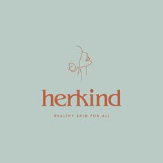 the logo for herkind health skin for all