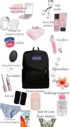 High School Essentials, School Emergency Kit, School Backpack Essentials, Preppy School Supplies, School Routine For Teens, School Survival Kits, School Preparation, School Checklist, School Bag Essentials