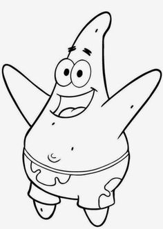 spongebob coloring pages free printable pictures for kids and adults to color on