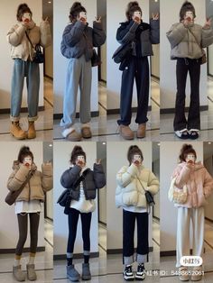 Korea Cold Weather Outfits, Autumn Outfits In Korea Plus Size, Japan Rainy Day Outfit, Korean Trip Outfit, Cold Winter Outfits Korean, Japan Cold Weather Outfit, Russia Winter Outfit, Winter Outfits In Korea, Japanese Winter Fashion Women