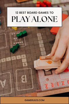 Struggling to find a friend to play a game with? Why not play alone? These 12 board games are crafted to play by yourself. These solo board games will give you all the fun and none of the stress. Try these board games alone the next time your craving a game. Paper Games For Adults, Boardgame Aesthetic, Board Games To Make, Handmade Board Games, Board Game Diy, Diy Board Games, Single Player Card Games, Board Game Mechanics, Boardgame Design