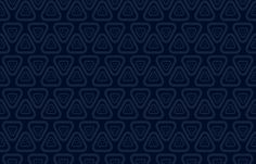 a dark blue background with triangles and lines in the middle, all on one side