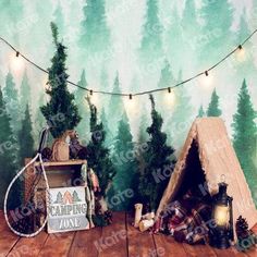 Katebackdrop£ºKate Forest Camping Children Summer Backdrop for Photography Designed by Megan Leigh Photography Summer Backdrop, Camp Vbs, Camping Zone, Forest Camping, Camping Theme Party, Cake Smash Backdrop, Rock Beach, Forest Backdrops, Vbs 2024