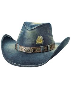 Bullhide Women's Nonstop Straw Hat, Blue Womens Western Hats, Denim Cowgirl, Straw Cowboy Hat, Cowgirl Hat, Western Hats, Cowgirl Hats, Hat Band, Non Stop, Cowboy Hat