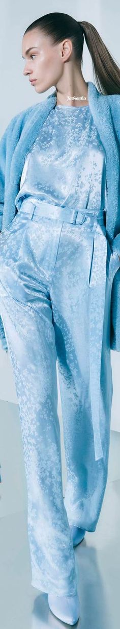 #LightBlue #Pastel #Jadranka #Classy #Satin #FashionStyle