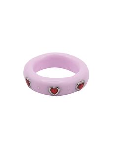 Editor's Notenff is an object-like jewelry brand that is worth more than just wearing  and makes you feel good no matter where you put it.- Bold and voluminous ring- Heart decoration point- Stylish and trendy mood- Daily point item Measurements (in.)KR 2 ~ 29- Finger circumference : 1.77 ~ 2.83 in.- Diameter : 0.54 ~ 0.87 in.*Please check the ring size table for the right size.  Composition & Care- PVC + Resin- Plated products may discolor over time due to their nature.- Chemical Substances, Heart Button, Heart Decorations, Women Accessories Jewelry, Zipper Bags, Jewelry Branding, Feel Good, Heart Ring, How Are You Feeling