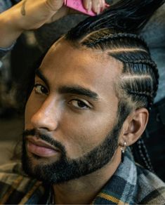 Natural Hair Men, Men Braids, Braids For Boys, Afro Men, Men Faces, Character Images, Black Men Hairstyles, Handsome Guys, Awesome Beards