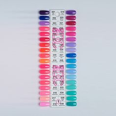 DND DC Duo GEL + MATCHING Nail Polish 001 to 180 Please Pick Color Paint Color Swatches, Paint Color Guide, Dnd Gel Polish, Free Chart, Nails Colors, Gel Nail Colors, Gel Lacquer, Gel Polish Colors, Beauty Nail