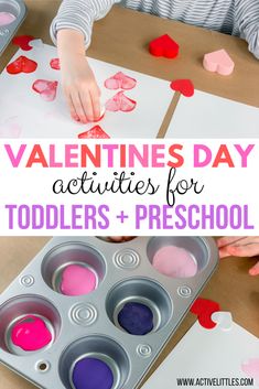 valentine's day activities for toddlers and preschoolers to do with the kids