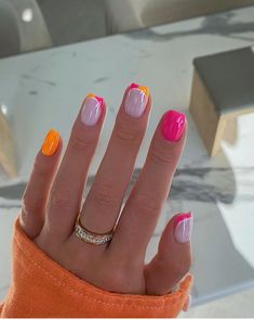 Milky Nails, Gel Nail Art Designs, Stylish Nails Designs, Summery Nails, Get Nails