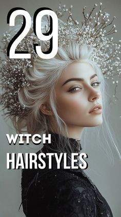 Transform into a bewitching beauty with these spellbinding hairstyles! Whether you’re aiming for a classic witchy vibe or a modern magical twist, these hairstyles will add the perfect touch to your costume. Witch Hairstyles, Witchy Hair, Black Hair Salons, Witch Hair, Diy Hair Masks, Goth Hair, Hair Mistakes, Quinceanera Hairstyles, Long Hair Updo