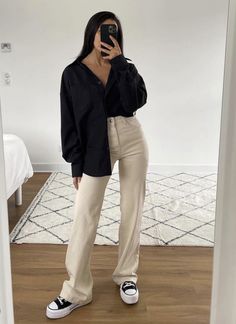 University Outfit, Mode Zara, Easy Trendy Outfits, Causual Outfits, Casual Work Outfits, Fashion Mode