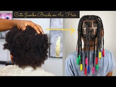 Can't Grip Braids? No Worries ,Try this Beginner step by step Easy Method. very Detailed - YouTube Girl Hair Braids, Brown Girl Hair, Kids Box Braids, Jumbo Twists, Toddler Braids, Braids Step By Step, Protective Braids, Curly Kids, Braids Curls