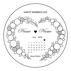 Floral heart with calendar pattern Hoop Embroidery Template, Love Embroidery Patterns, Embroidery Flowers Pattern Templates Floral Design, Wedding Embroidery Hoop Pattern Template, Heart Embroidery Tutorial, Embroidery Hoop Template, Wedding Embroidery Hoop Pattern, Heart Embroidery Patterns, Floral Embroidery Patterns Templates