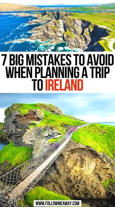 7 Big Mistakes to Avoid when Planning a Trip to Ireland Castles To Visit