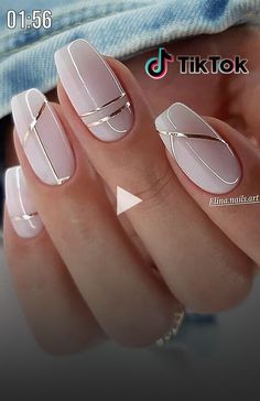 ▷ fall nails acrylic, fall nails 2021 almond shape short, fall color street nails ideas 2021, fall nails 2021 gel polish.. Geometric Nails, Homecoming Nails Blue, Neutral Nail Designs, Wedding Nails French, White And Silver Nails, Wedding Nails Glitter, White Glitter Nails, Subtle Nails, Homecoming Nails Acrylic