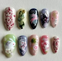 Detailed Nails, Lexi Nails, Punk Nails, Nail Idea