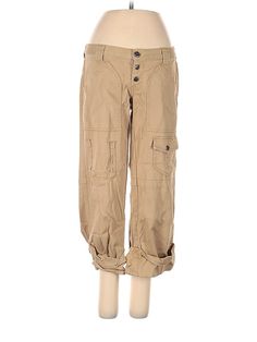 Joie Cargo Pants Size: 26 Tan Bottoms - used. 2% Spandex, 98% Cotton, Capri, Low Rise | Joie Cargo Pants - Low Rise: Tan Bottoms - Size 26 Low Rise Tan Cargo Pants, Tan Cargo Pants, Cargo Pants, Low Rise, Womens Bottoms, Capri, Women Handbags, Spandex, Handbags