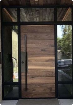 South Western Front Door, Home Entrance Decor Modern Front Door, Double Entry Doors Modern, Black House Wood Door, Villa Door Entrance, Door Outside Entrance, Modern Entrance Door Front Entry Home, Front Door Entrance Interior Foyers, Modern Double Front Door