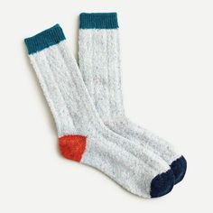 New With Tag J. Crew Plush Trouser Socks With Pop-Color Details Wool Blend Color: Sky Blue Orange Extra-Cozy Trouser Socks You Can Never Have Too Many Of. (Really, We're Pretty Sure It Isn't Scientifically Possible Polyamide/Wool/Poly/Acrylic/Rayon/Elastane Item Au021 #1591/1531a Casual Orange Winter Socks, Casual Orange Socks For Winter, Casual Blue Socks For Fall, Casual Fall Blue Socks, Casual Multicolor Fall Socks, Casual Orange Socks For Fall, Cozy Blue Socks For Fall, Silver Tights, Camp Socks