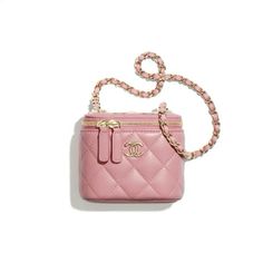 Mini Vanity, Tiny Bag, Mode Chanel, Chanel Store, Chanel Official Website, Couture Mode, Pink Chanel, Fancy Bags, Cheap Bags