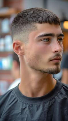 Bold and Confident: 25 French Crop Hairstyles for Men Men Caesar Haircut, Best Haircut For Short Hair Men, Mens Short Crop, Boys Haircut Trends 2024, Skin Fade Undercut Men, Ovel Head Haircuts, Frans Crop Hair, Best Hairstyles For Men Short Hair, French Cop Hairstyle