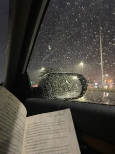 rainy day and reading aesthetic books Rainy Night, In The Rain, Books