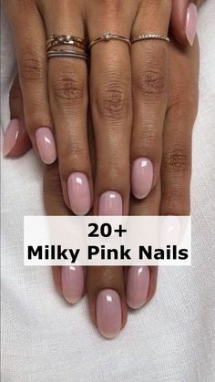 40+ Milky Pink Nails You Can't Get Around This Year brings together the best Nagel Inspo with trendy Nagellack shades. Perfect for summery nails and casual nails alike, these milky nails range from subtle, short cute classy nails to glitter pink designs. Featuring nail arts like Pink Nails OPI and subtle yet chic small classy nails, this collection has something for every style. Discover basic nails, Manikur Kuku, and even a touch of Kutek Disney charm for a playful, polished look this season. Soft Dreamy Aesthetic, Milky Pink Nails, Pink Nails Opi, Mexican Nails, Soft Pink Nails, Hoco Nails, Disney Charm, Pink Designs, Kutek Disney