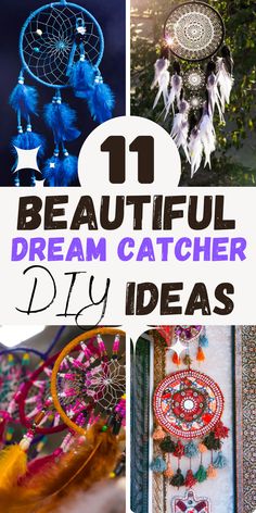 Head over to our blog where we share 11 ideas for DIY dream catchers you shouldn't miss! Dream Catcher Tassels Diy, Diy Dream Catcher Materials, How To Make A Spider Web Dream Catcher, Diy Dream Catcher With Beads, Spider Web Dream Catcher Diy, Dream Catcher Crochet Pattern Free, Dream Catcher Patterns Diy, Beaded Dream Catcher Tutorial, How To Make A Dream Catcher Diy