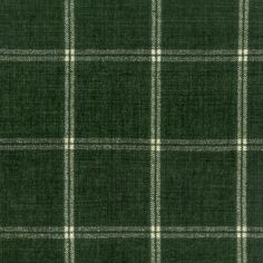 a green and white plaid fabric