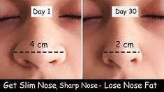 Use a very gentle/mild pressure to do all the exercises. Do not use harsh force.Apply a little amount of skin oil or face lotion on nose before you start the... Nose Reshaping Exercise, Nose Exercise, Slim Nose, Healthy Face Skin, Sharp Nose, Nose Reshaping, Facial Massage Routine, Healthy Face, Nose Makeup