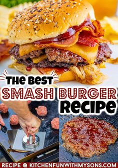 the best smash burgerer recipe