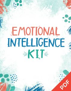 Emotional Intelligence Book, Emotional Intelligence Leadership, Emotional Intelligence Activities, Emotional Literacy, Emotional Freedom Technique (eft), Brain Booster, Conversation Cards, Science Activities For Kids, Family Therapy